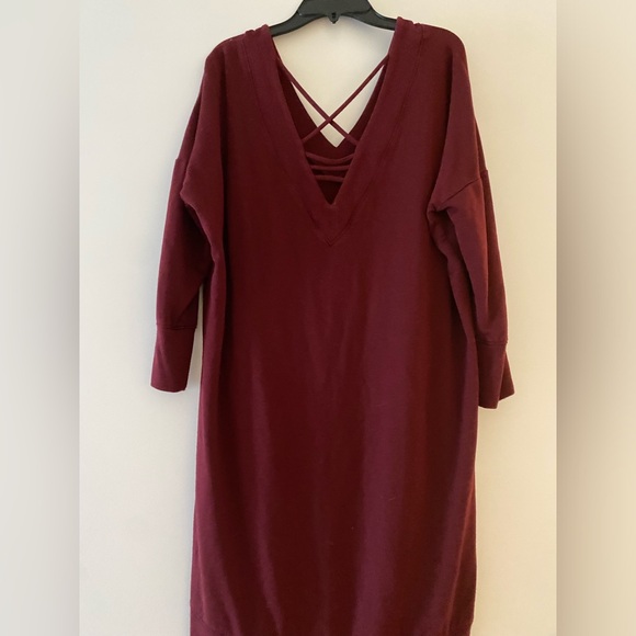 Express Sweatshirt Tunic Dress - Picture 5 of 6